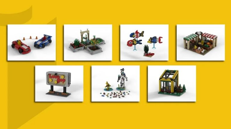 LEGO IDEAS Test Lab Challenge with Pick a Brick 2023 Final Designs