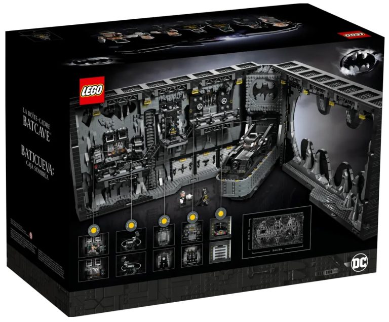 18+ LEGO DC 76252 Batcave - Shadow Box Summer June 2023 Release Date Back Box