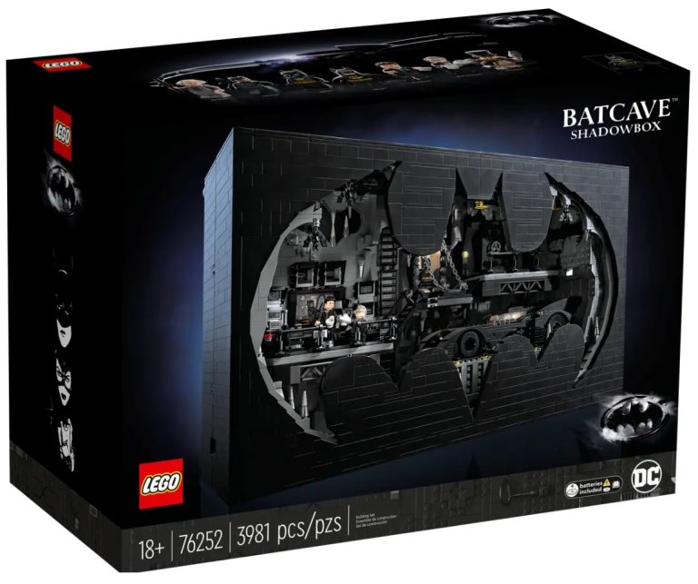 18+ LEGO DC 76252 Batcave - Shadow Box Summer June 2023 Release Date Front Box