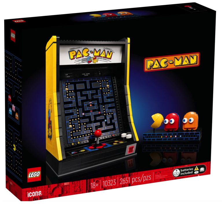 18+ LEGO Icons 10323 PAC-MAN Arcade June 2023 Release Date Front Box