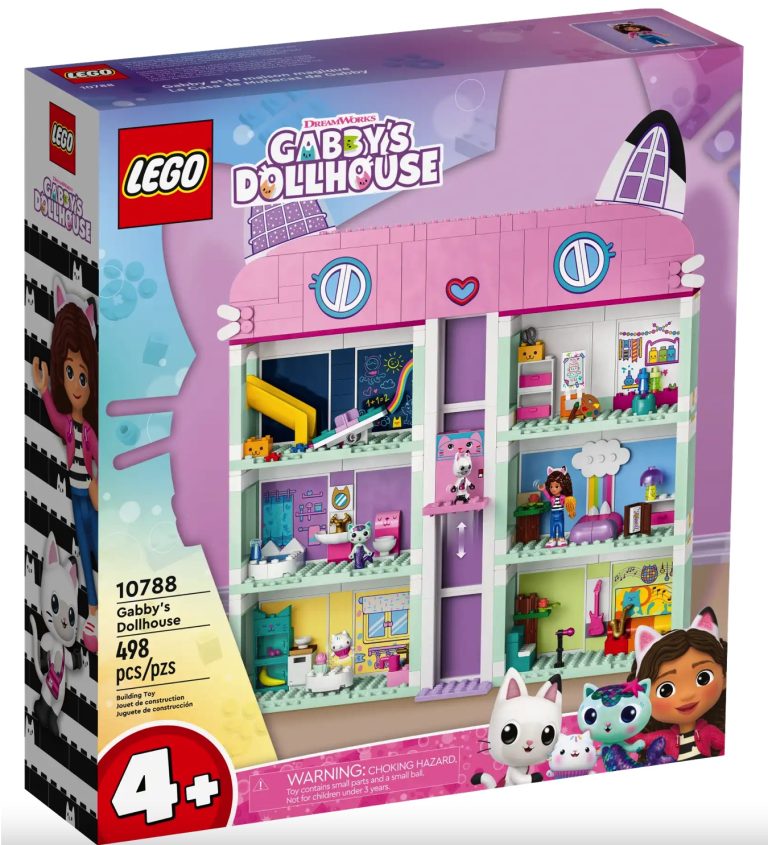 Dreamworks LEGO 10788 Gabby's Dollhouse Summer August 2023 Release Date Front Box