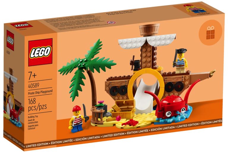 LEGO 40589 Pirate Ship Playground GWP Front Box Promotion 2023