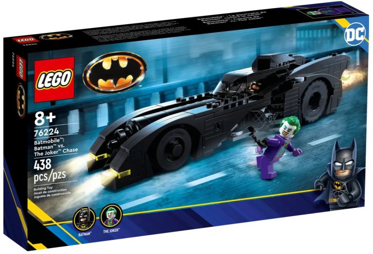 LEGO DC Comics 76224 Batmobile Batman vs. The Joker Chase Summer August 2023 Release Date Front Box