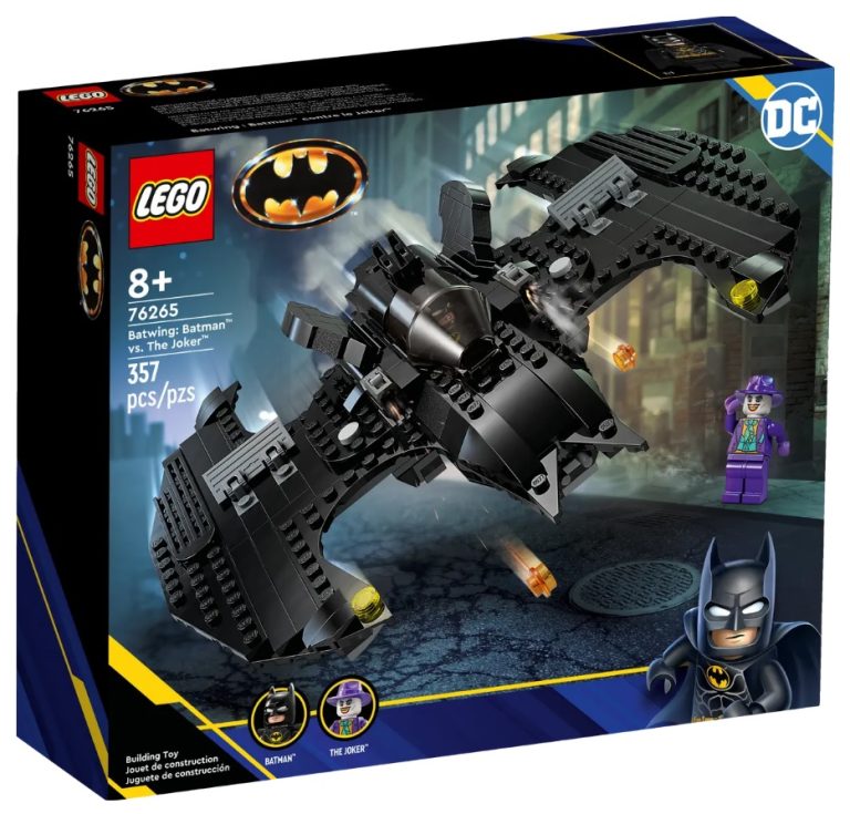 LEGO DC Comics 76265 Batwing Batman vs. The Joker Summer August 2023 Release Date Front Box