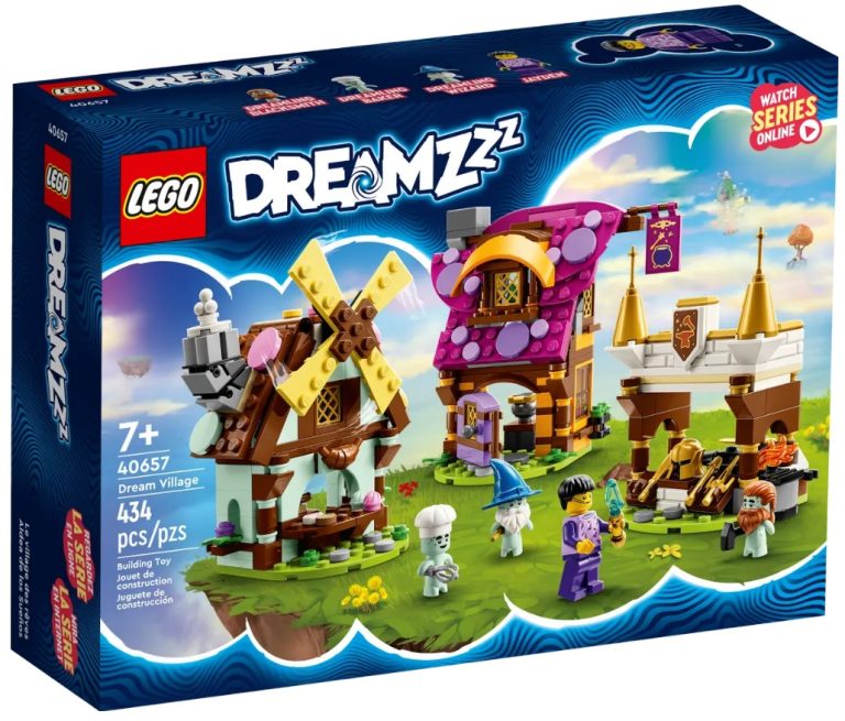 LEGO DREAMZzz 40657 Dream Village August 2023 Release Date Front Box
