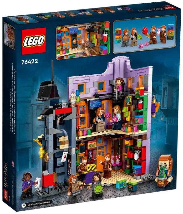 LEGO Harry Potter Wizarding World 76422 Diagon Alley Weasleys' Wizard