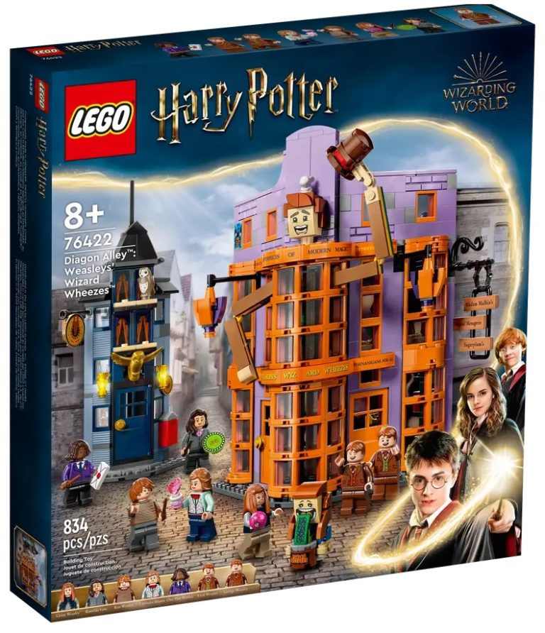 LEGO Harry Potter Wizarding World 76422 Diagon Alley Weasleys' Wizard
