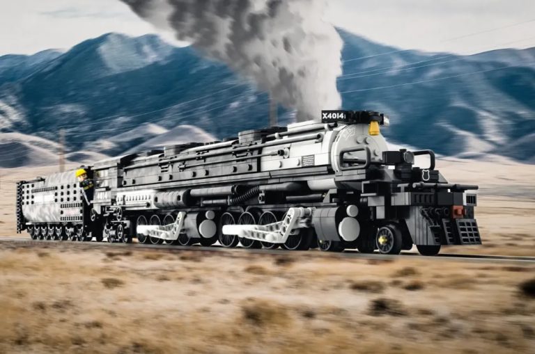 LEGO IDEAS Big Boy Locomotive Project Creation by Lassehfl Achieves 10 000 Supporters