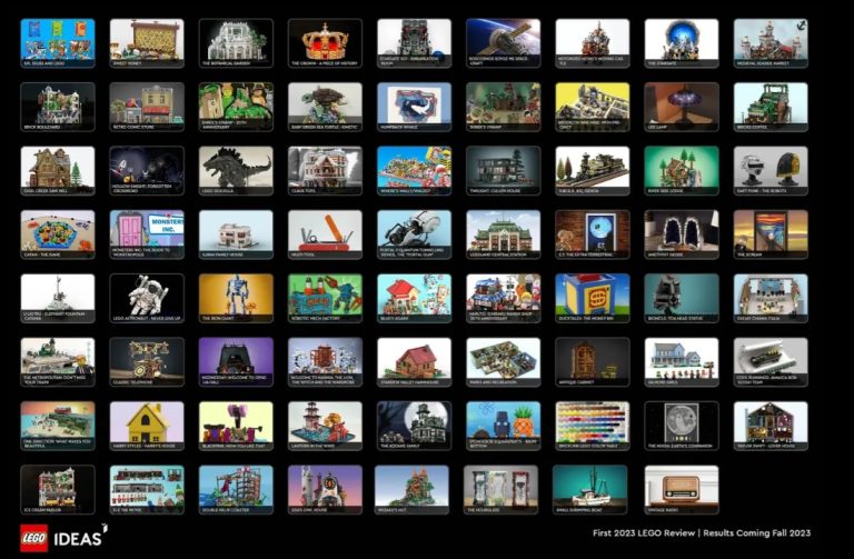 LEGO IDEAS Project Creation First 2023 LEGO Review - Results in Fall 2023