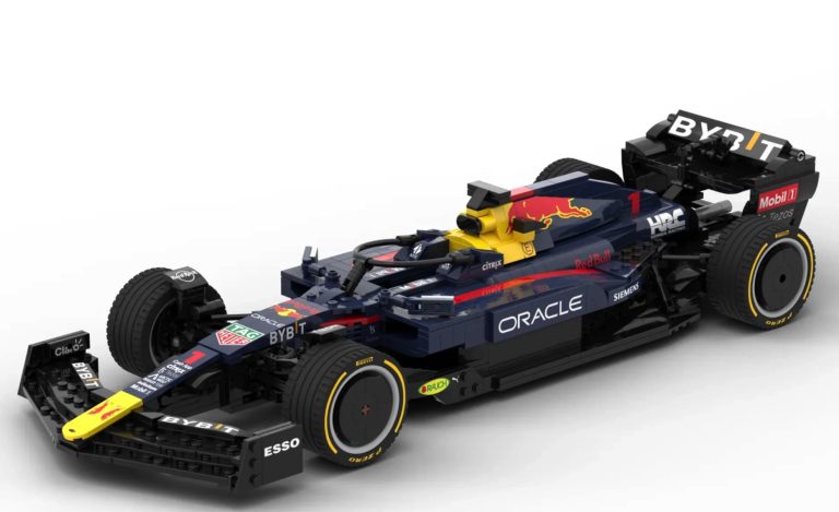 LEGO IDEAS Red Bull Racing F1 Team RB18 1-12 Scale Project Creation by LukasRS Achieves 10 000 Supporters