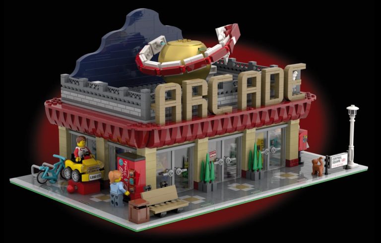 LEGO IDEAS Retro Arcade Project Creation by If You Build It Achieves 10 000 Supporters