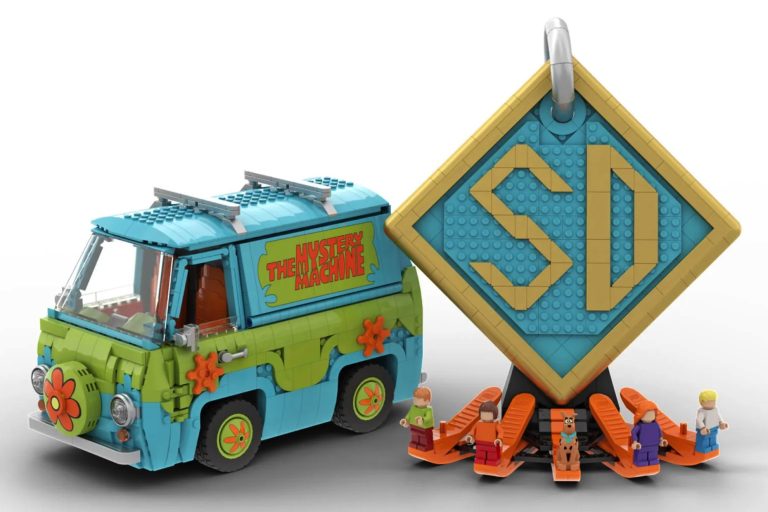LEGO IDEAS Scooby Doo Mystery Machine Project Creation by Let Them Fly Achieves 10 000 Supporters