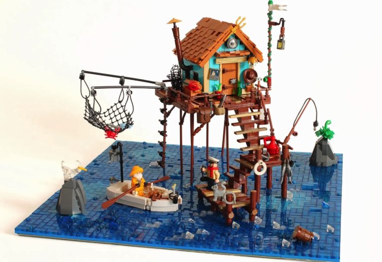 LEGO IDEAS Stilt House Project Creation by Norton74 Achieves 10 000 Supporters