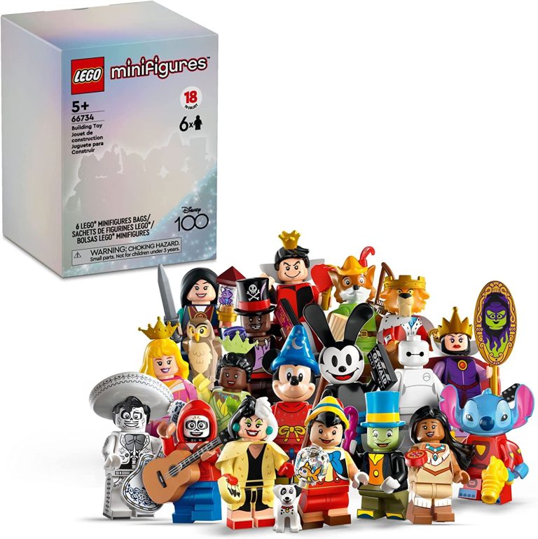 LEGO Minifigures Disney 100 6 Pack 66734 May 2023 Release Date