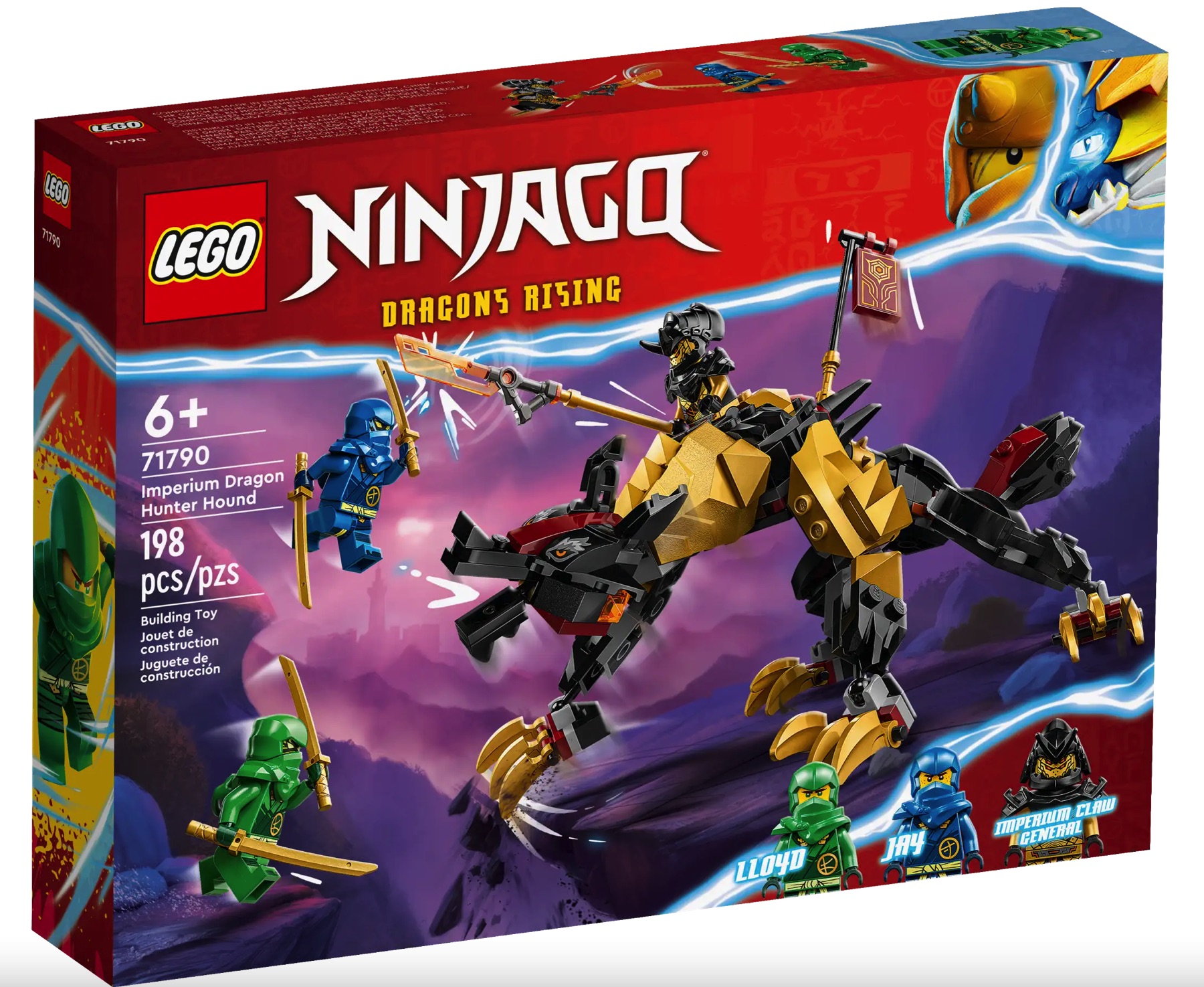 LEGO NINJAGO Zane's Dragon Power Spinjitzu Racing Car (7+ Yrs