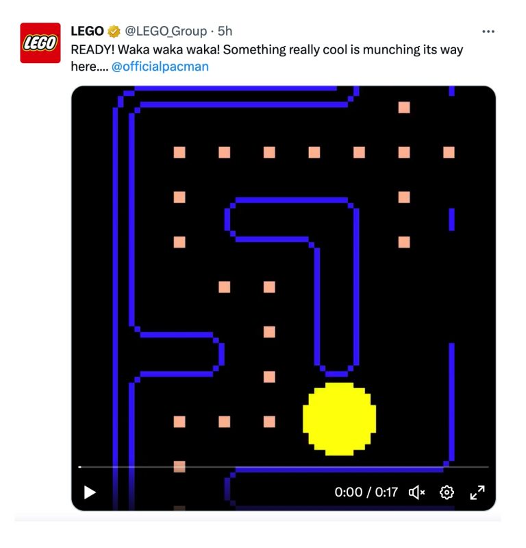 LEGO PAC-MAN Teaser Leak May 2023