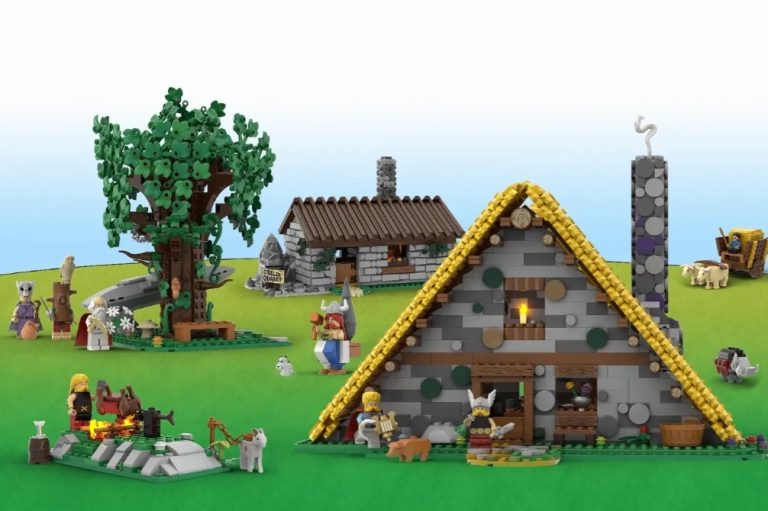 May 2023 LEGO IDEAS Asterix & Obelix Project Creation by Ganpat the Celt Achieves 10 000 Supporters