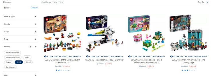 ShopDisney US LEGO May 2023 Sale Twice Upon A Year Deal