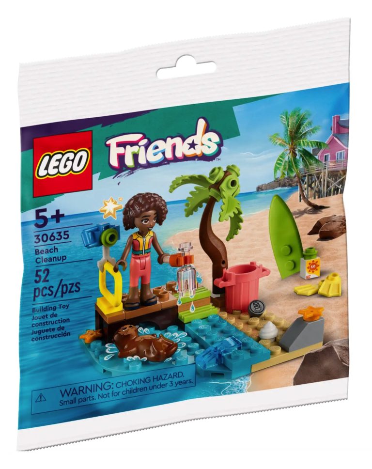 LEGO Friends 30635 Beach Cleanup Polybag Set Packaging 2023