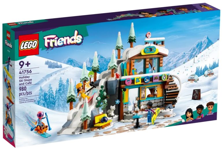 LEGO Friends 41756 Holiday Ski Slope and Café September Fall 2023 Release Date Front Box