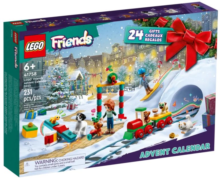 LEGO Friends 41758 Advent Calendar 2023 Holiday Christmas Fall September 2023 Release Date Front Box