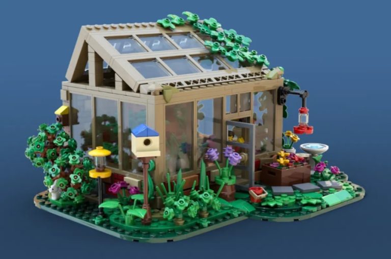 LEGO IDEAS Greenhouse Project Creation by JaredR2 Achieves 10 000 Supporters