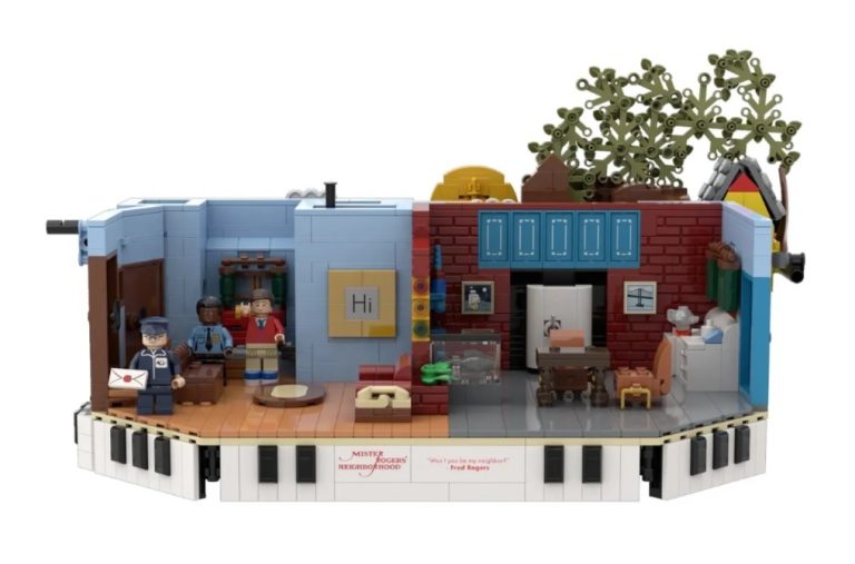 LEGO IDEAS Mister Rogers' Neighborhood Project Creation by Bricksmitherd Achieves 10 000 Supporters June 2023