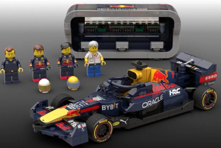 LEGO IDEAS RED BULL RB18 by _MrB_ Project Creation Achieves 10 000 Supporters