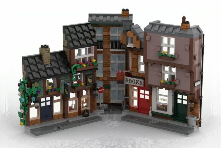 LEGO IDEAS Stud Lane Book Nook Project Creation by LORDSQUISH Achieves 10 000 Supporters