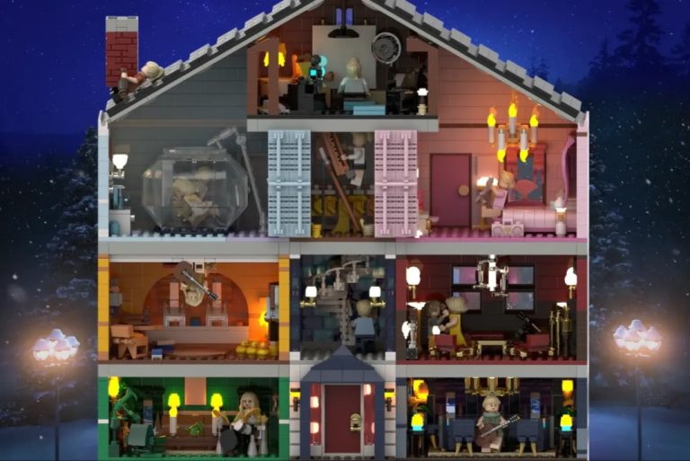 LEGO IDEAS Taylor Swift's Lover House Project Creation by donnydings Achieves 10 000 Supporters