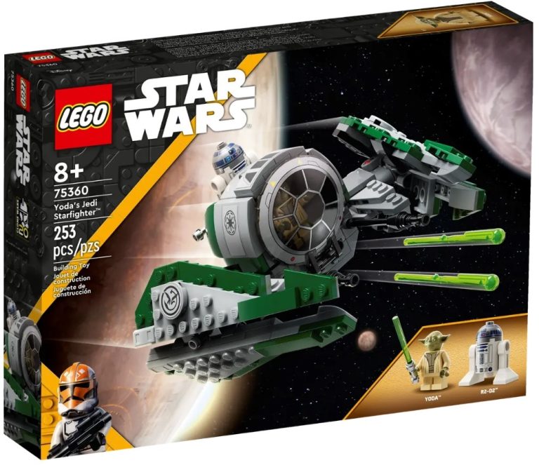 LEGO Star Wars 75360 Yoda's Jedi Starfighter Summer August 2023 Release Date Front Box