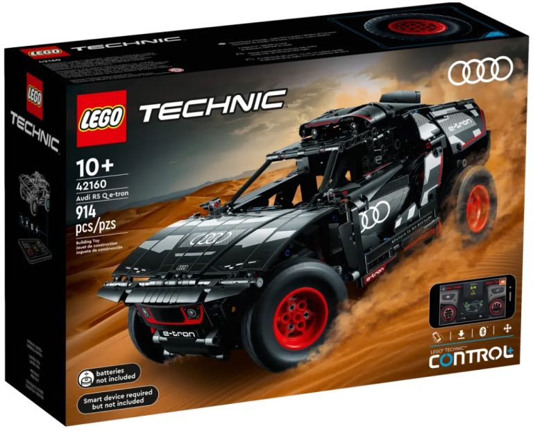 LEGO Technic 42160 Audi RS Q e-tron Summer August 2023 Release Date Front Box