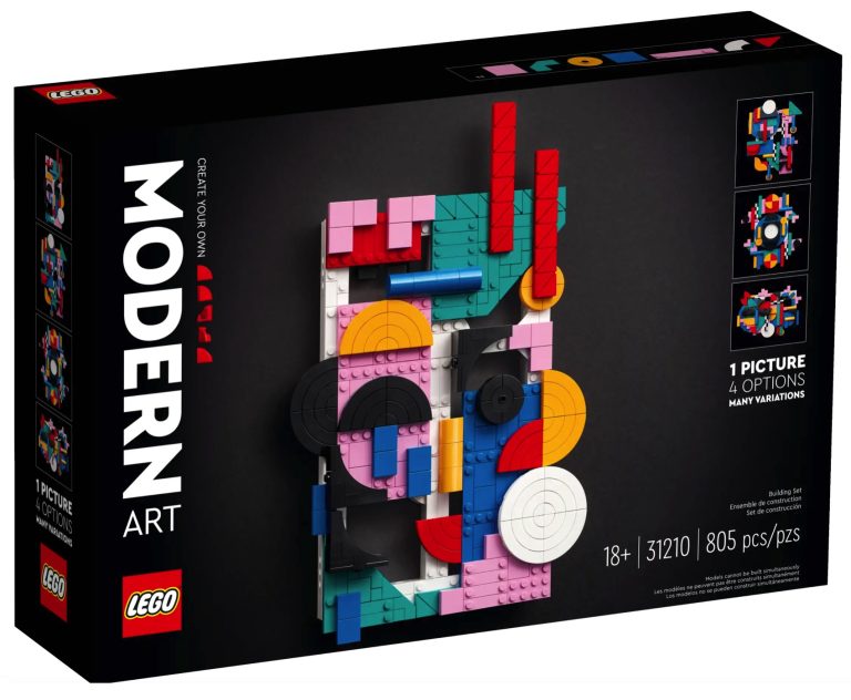 18+ LEGO ART 31210 Modern Art Summer August 2023 Release Date Front Box