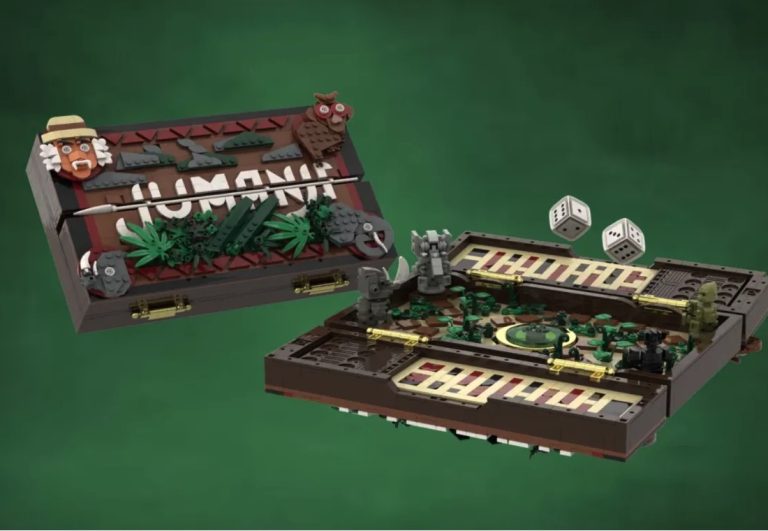 LEGO IDEAS Jumanji Game Board Project Creation Achieves 10 000 Supporters
