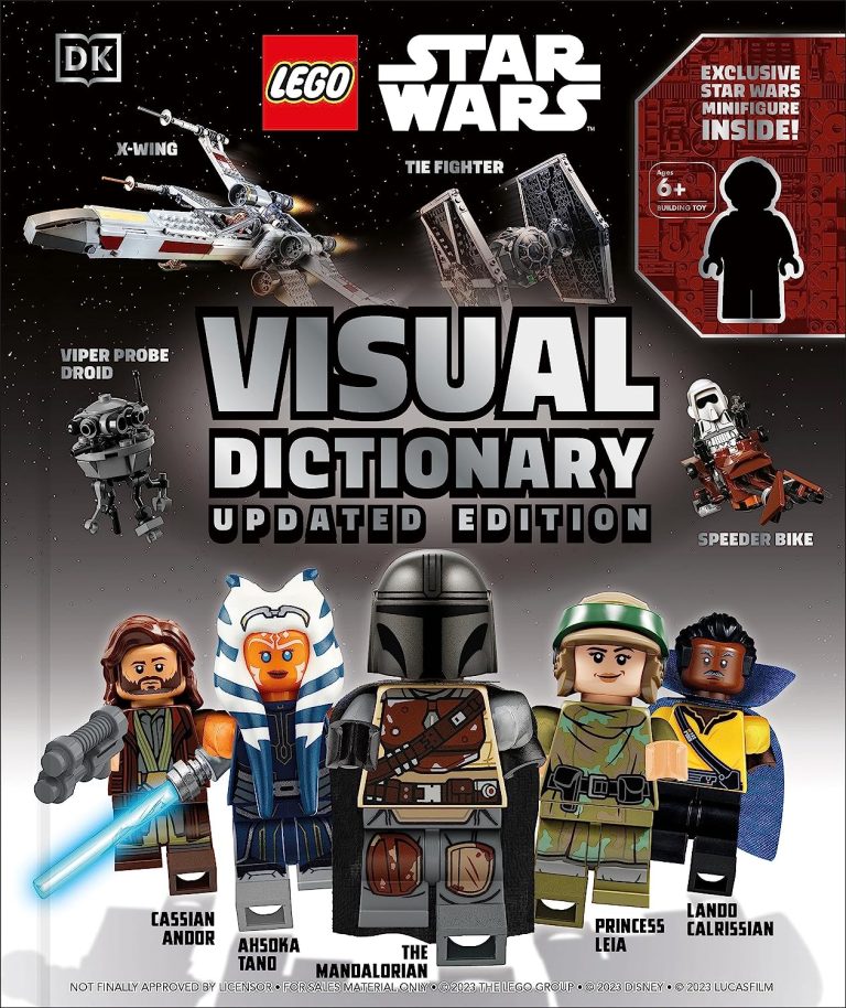 DK LEGO Star Wars Visual Dictionary Updated Edition April 2024 Book Cover