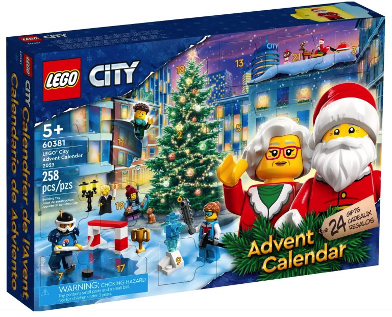 60381 LEGO City Advent Calendar 2023 Holiday September 2023 Release Date Front Box