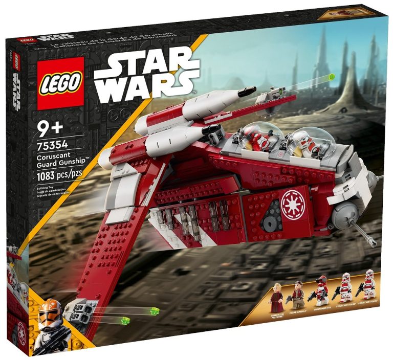 LEGO Star Wars 75354 Coruscant Guard Gunship September 2023 Release Date Front Box