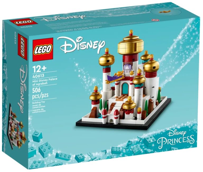 LEGO Disney Princess 40613 Mini Disney Palace of Agrabah October 2023 Release Date Front Box