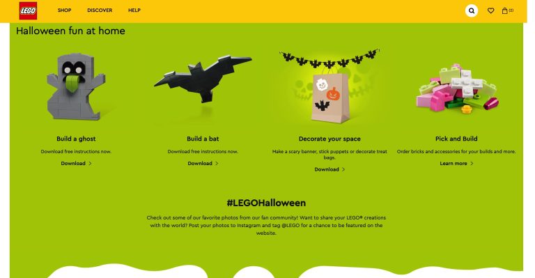 LEGO Halloween 2023 Activities & Building Instructions