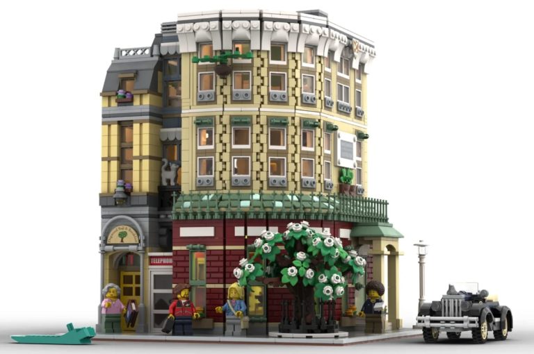 LEGO IDEAS Modular Heritage Museum Project Creation by Anon22 Achieves 10 000 Supporters