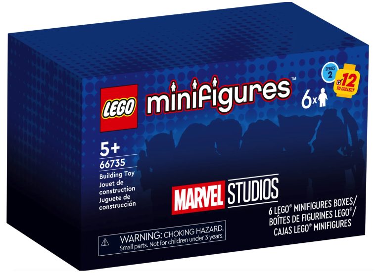 LEGO Minifigures Marvel 66735 Series 2 6 Pack 2023 Box Front September 2023 Release Date 71039