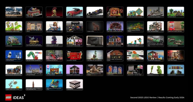 Second 2023 LEGO IDEAS Review Creations Early May 2023 to September 2023 (Reults in Early 2024)