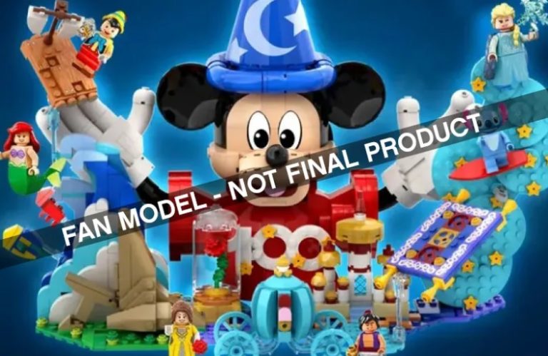 Target LEGO IDEAS Disney Magic Set Image Leak Project Creation by 2A2A - 100 Years Fairytales Contest