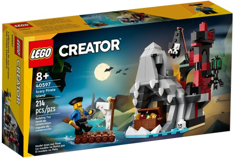 LEGO Creator 40597 Scary Pirate Island GWP October 2023 Promotion Front Box