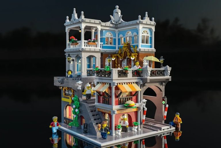 LEGO IDEAS City Burger Project Creation by Bricky_Brick Achieves 10 000 Supporters
