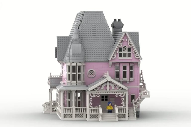 LEGO IDEAS Coraline The Pink Palace Project Creation by Thebigchicken Achieves 10 000 Supporters