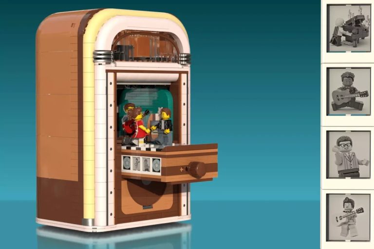 LEGO IDEAS Desktop Rock'N'Roll Project Creation by Adwind Achieves 10 000 Supporters