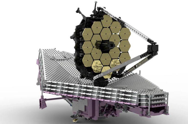 LEGO IDEAS JWST Project Creation 2023 by tonysmyuncle Achieves 10 000 Supporters