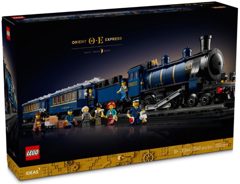 18+ LEGO IDEAS 21344 The Orient Express Train December 2023 Release Date Front Box