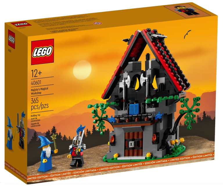 LEGO 40601 Majisto’s Magical Workshop GWP November 2023 Promotion Front Box 2